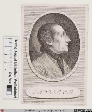Bildnis Johann Caspar Lavater