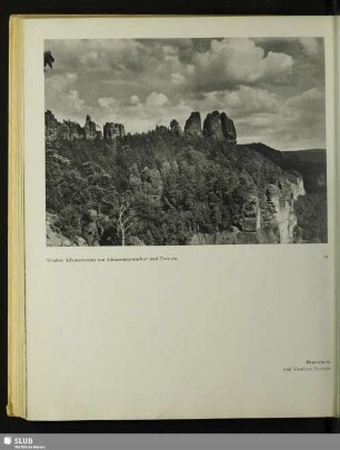 Vordere Schrammsteine mit Schrammtorwächter und Torstein