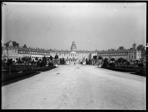 Karlsruhe Schloss Gesamtansicht von Süden