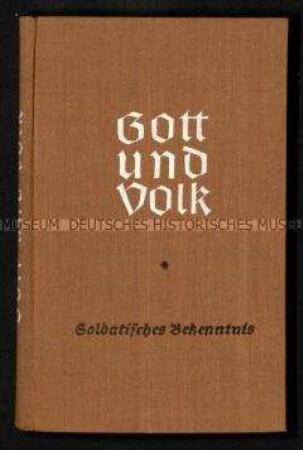 Neuheidnische Schrift eines deutschen Soldaten