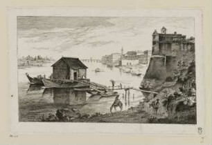 Ansicht des Forts Saint Clair