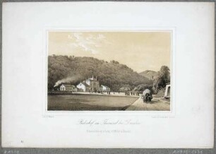 Der erste Bahnhof in Tharandt