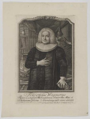 Bildnis des Fridericus Wagnerus