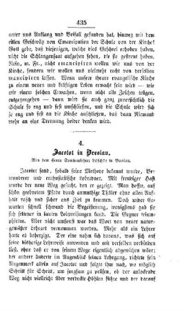 Jacotot in Breslau