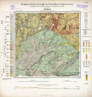 Geologische Karte von Preußen und benachbarten Bundesstaaten, [3062] Eichberg