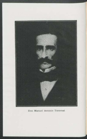 [Retrato de] Don Manuel Antonio Tocornal