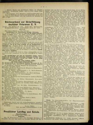 Reichsverband zur Unterstützung deutscher Veteranen E. V.