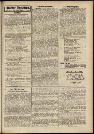 Zweite Ausgabe vom Montag, den 11. November 1912.