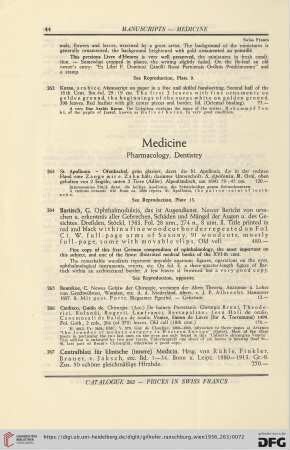 Medicine (No. 263 - 288)
