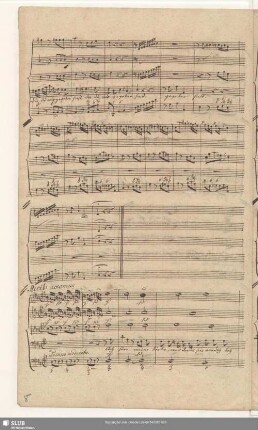 Recit[ativo] accomp[agnato]: Ach höre meine Seele was Jesus hier vor dich