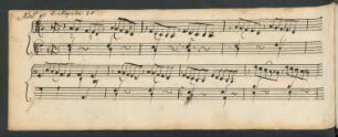 Stücke für Tasteninstrument; cemb; 1t