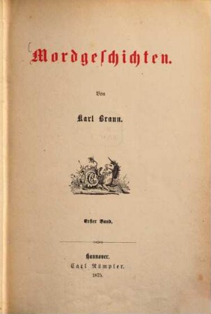 Mordgeschichten, 1