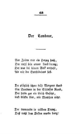 Der Tambour