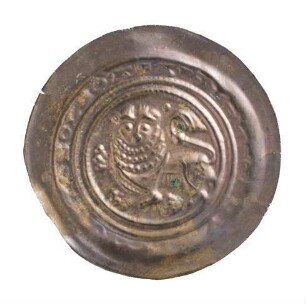 Münze, Brakteat, Pfennig, 1141 - 1195