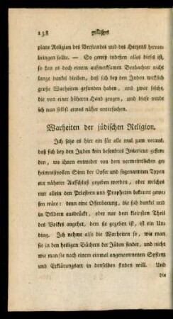 Wahrheiten der jüdischen Religion