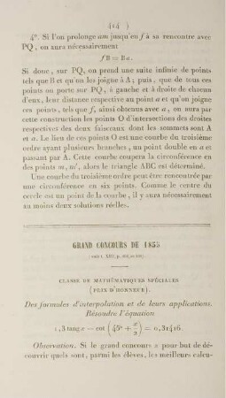 Grand concours de 1855.