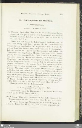 2 C. Lufttemperatur und Strahlung