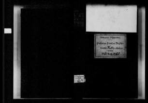 Huttenheim, katholische Gemeinde: Standesbuch 1851-1860
