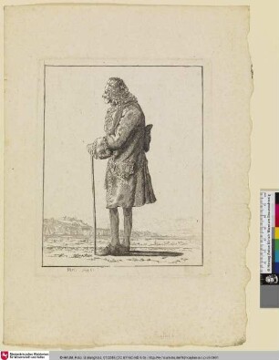[Voltaire debout; Voltaire, stehend]