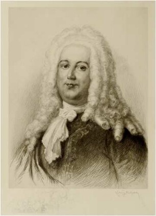 Portrait von Johann Sebastian Bach (1685-1750)