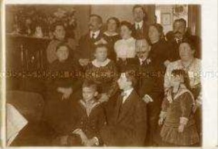Familienbild zur Silberhochzeit