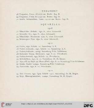 Undatiert (Nr. 38-40)