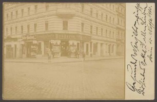 Ansichtskarte Drogerie, Friesenstraße 24