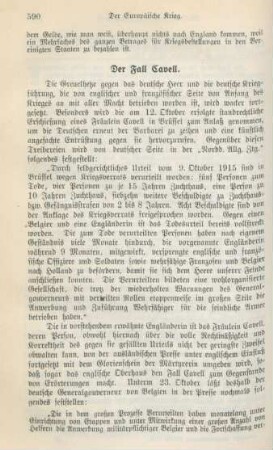 Der Fall Cavell