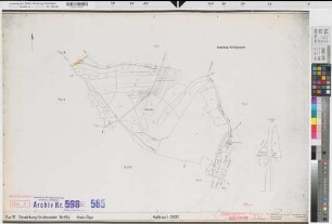 Würdinghausen (Kirchhundem), Zusammenlegung Würdinghausen, Bl. 3 Zuteilungskarte Kirchhundem Flur 10
