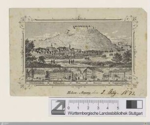 Hohen-Asperg : den 2. Aug. 1873