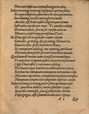 Heroicum Ac Gratulatorium Carmen, Quod ... Andreae Heydeckhero ... cum Abbas Allerspachiensis postularetur ... Leonardus Poereisenius I.U. Licentiatus Ulmensis ... dicabat