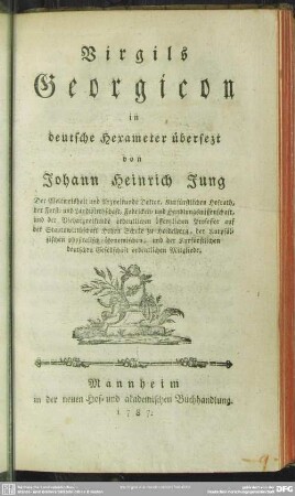 Virgils Georgicon