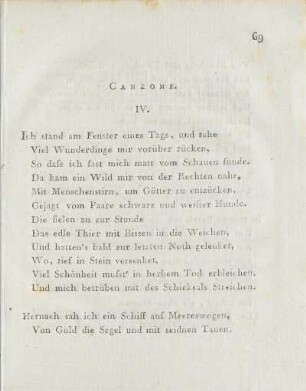Canzone. IV.