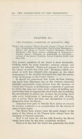 Chapter XL. The political condition of Mindanao, 1899