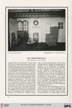Die Arbeitsschule