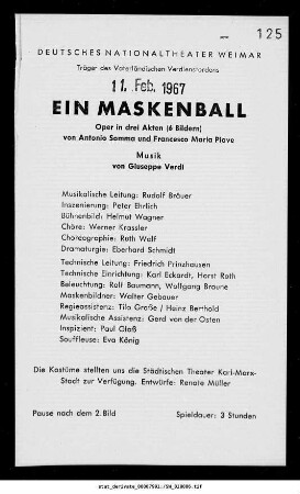Ein Maskenball