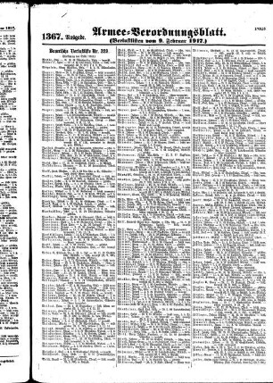 1367.Ausgabe. Freitag, 9. Februar 1917