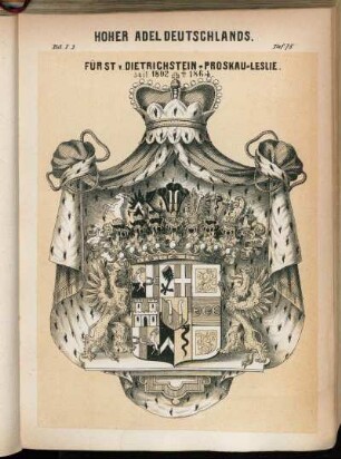 Taf. 78. Fürst v. Dietrichstein-Proskau-Leslie. seit 1802 † 1864.