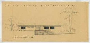 Villa Ollk Miquelstraße 16, Berlin-Schmargendorf: Ansicht 1:100