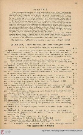 Sanskrit (Nr. 591 - 1806)