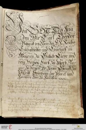 Zunftordnung der Metzger der Stadt Neckargemünd, 1752