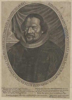 Bildnis des Iohannes Conradvs Dannhavvervs