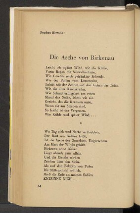 Die Asche von Birkenau