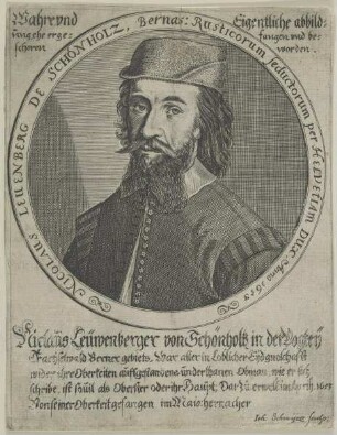 Bildnis des Niclaus Leüwenberger von Schönholtz