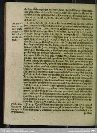 §. 114. Verba ambigua pro coniugio interpretamur