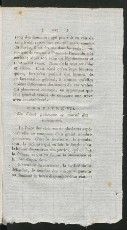De l'Etat politique et moral des puissances