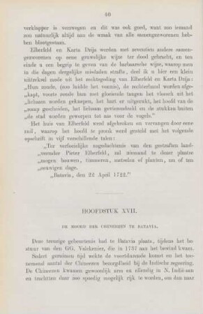 Hoofdstuk XVII. De moord der Chineezen te Batavia