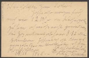 Brief an B. Schott's Söhne : 19.11.1895