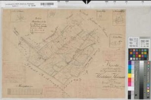 Gelsenkirchen (Gelsenkirchen), Teilung der Hochlarer Heimoede, Brouillonkarte Bl.2