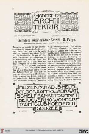 Beispiele künstlerischer Schrift, [2]